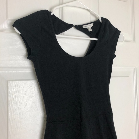 American Eagle Outfitters Black Open Back Top - Picture 2 of 5